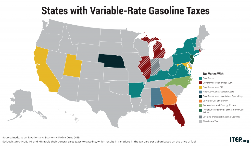 These States Abandoned Old Gas Tax Structures in Favor of More Sustainable Variable-Rate Gas Taxes