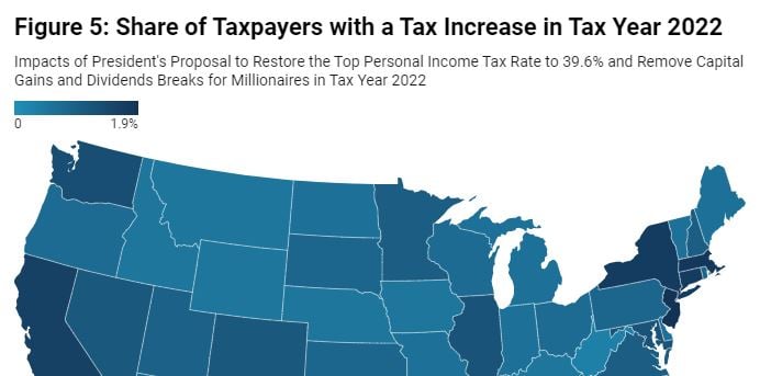 Income Tax Increases in the President’s American Families Plan