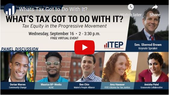Webinar: What’s Tax Got to Do With It?