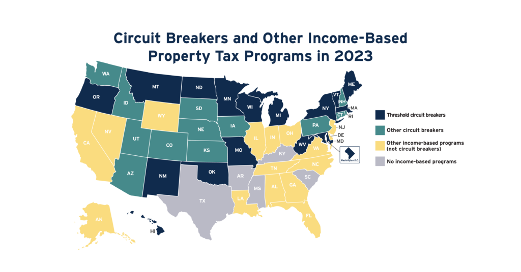 Circuit Breakers and Other Income-Based Property Tax Programs in 2023