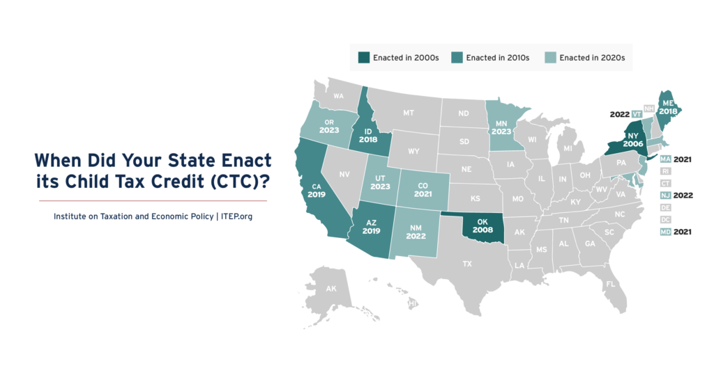 When Did Your State Enact a Child Tax Credit?